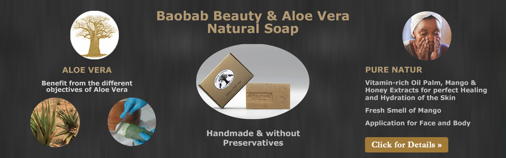 Baobab Beauty & Aloe Vera Natural Soap