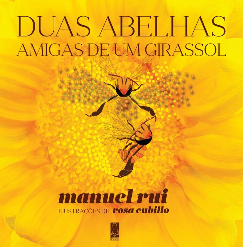 Duas Abelhas Amigas de um Girassol